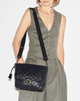 Medium Crosby Lock Crossbody Black Crossbody MZ Wallace 
