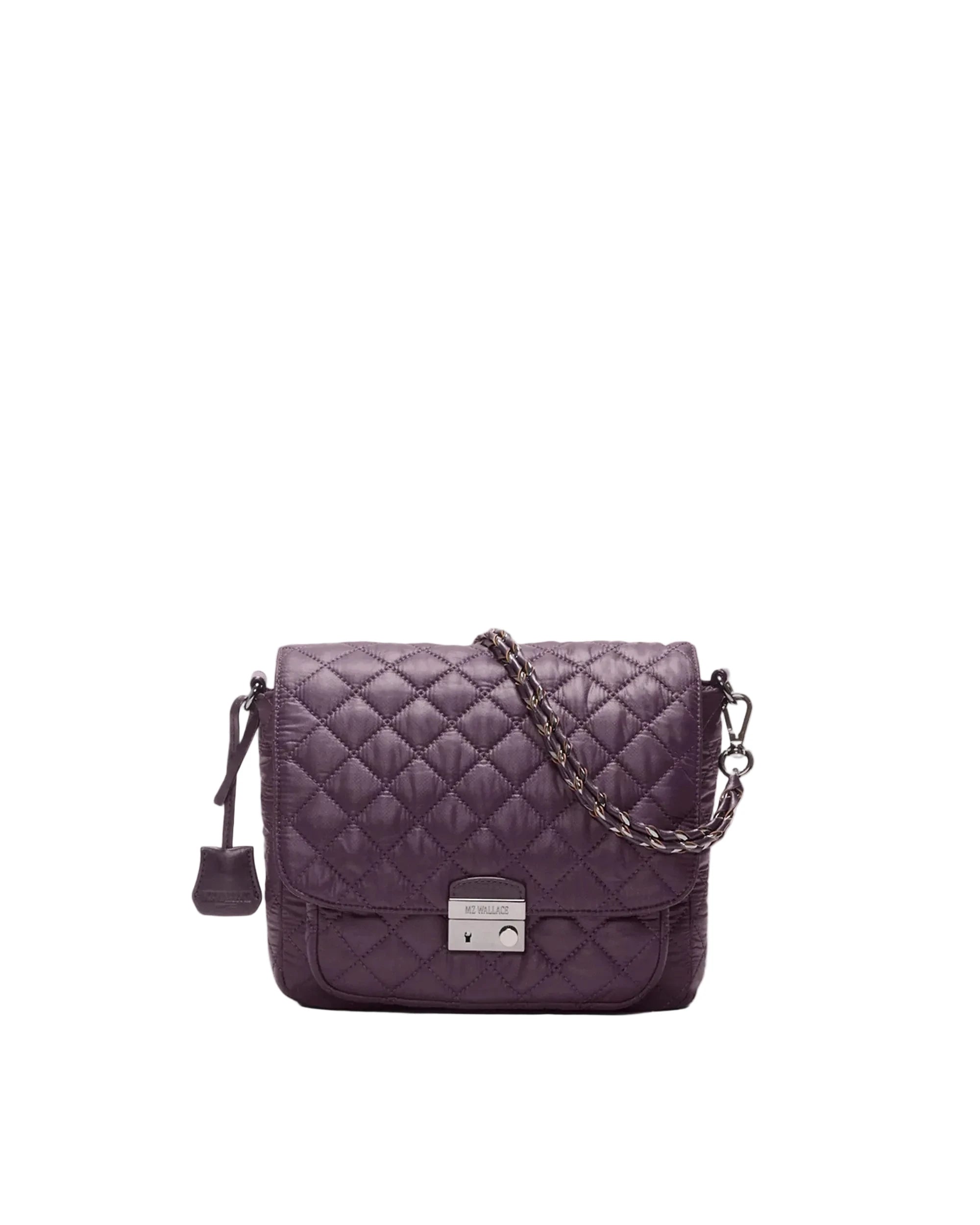 Medium Crosby Lock Crossbody Raisin Crossbody MZ Wallace 