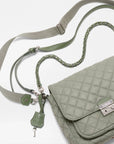 Medium Crosby Lock Crossbody Agave Green Crossbody MZ Wallace 