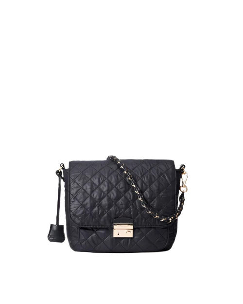 Medium Crosby Lock Crossbody Black Crossbody MZ Wallace 