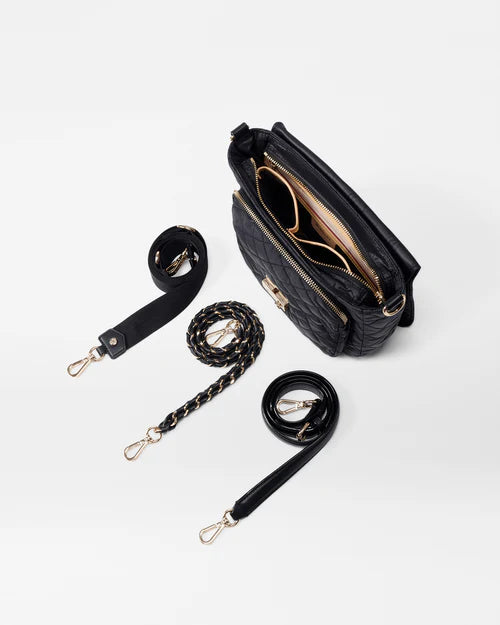 Medium Crosby Lock Crossbody Black Crossbody MZ Wallace 