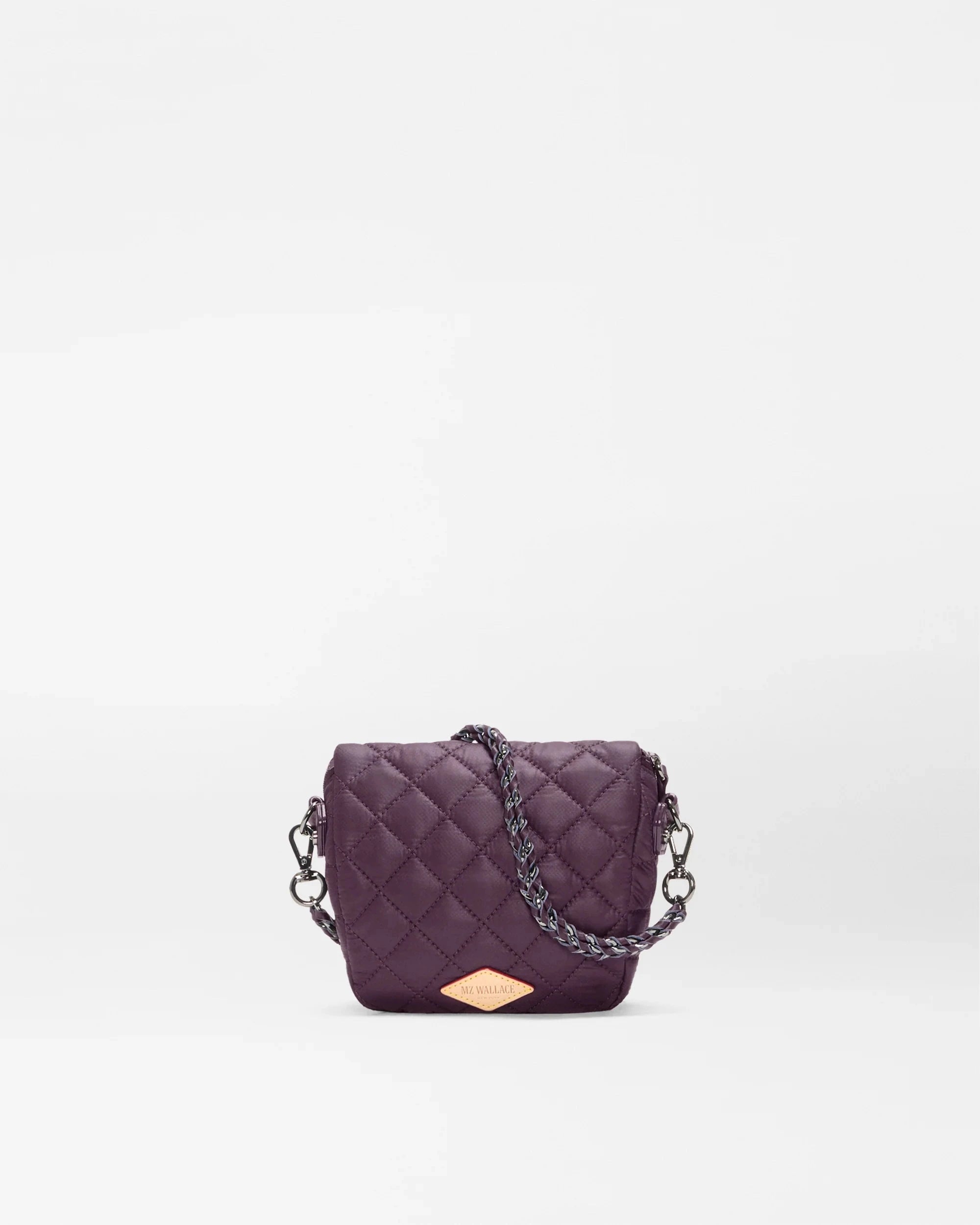 Micro Crosby Sling Raisin Crossbody MZ Wallace 