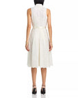 Kylo Belted Shirt Dress Ivory Dresses - Midi L'Agence 
