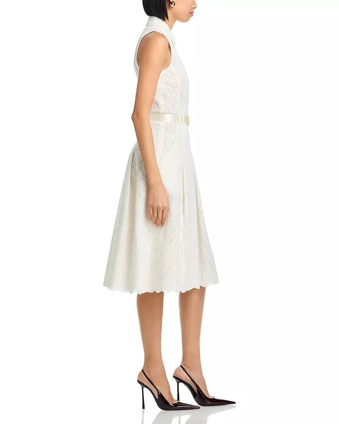 Kylo Belted Shirt Dress Ivory Peter Kate Kylo Belted Shirt Dress Ivory Peter Kate