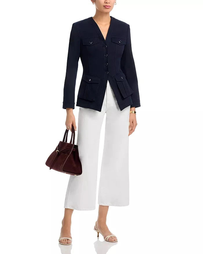 Pendle Dickey Jacket Navy Jackets - Dickey Veronica Beard 