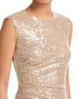 Kimberly dress Champagne Dresses - Midi Veronica Beard 