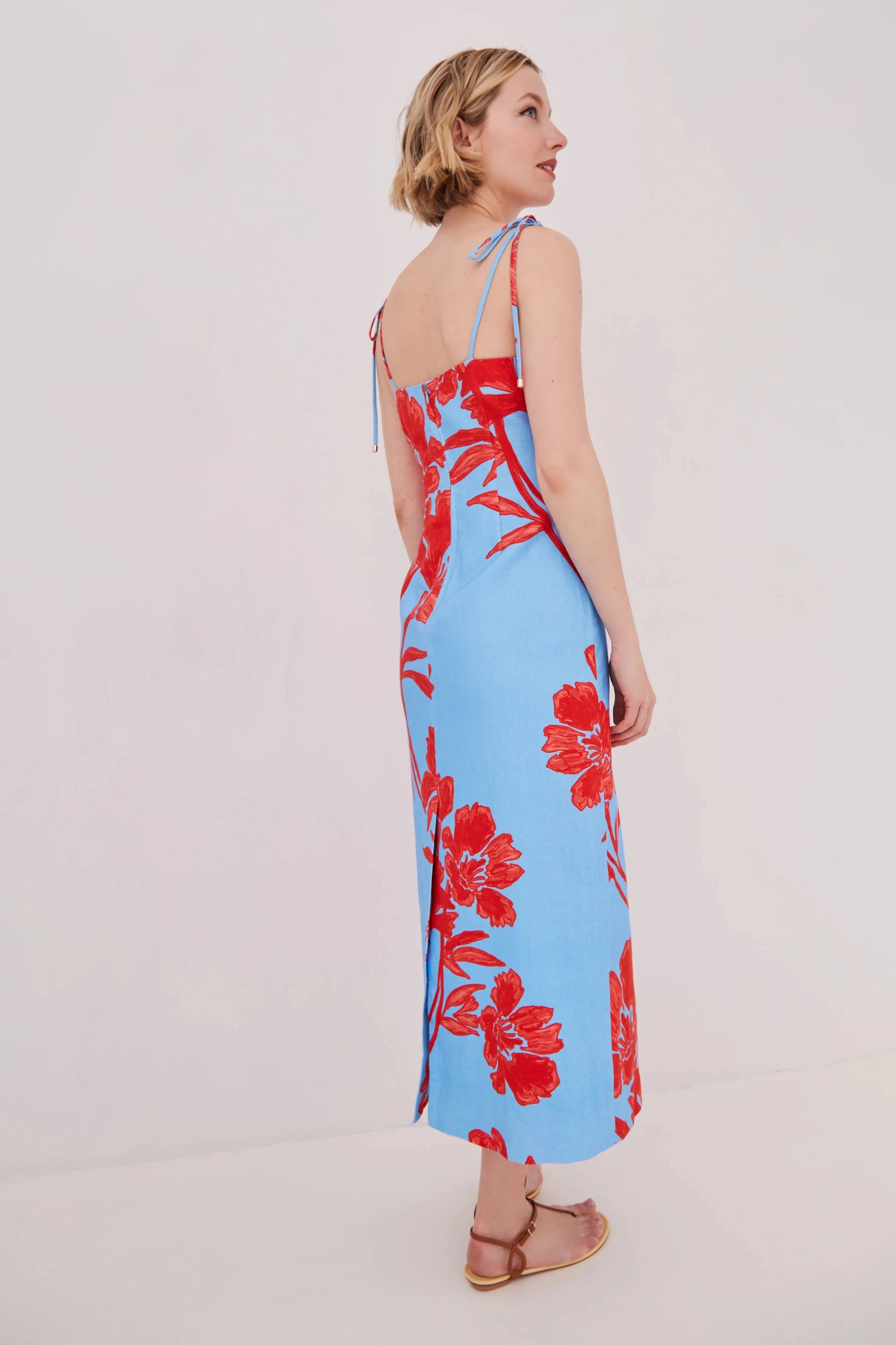 Chelsea Dress Flora Shadow Dresses - Midi Cara Cara 