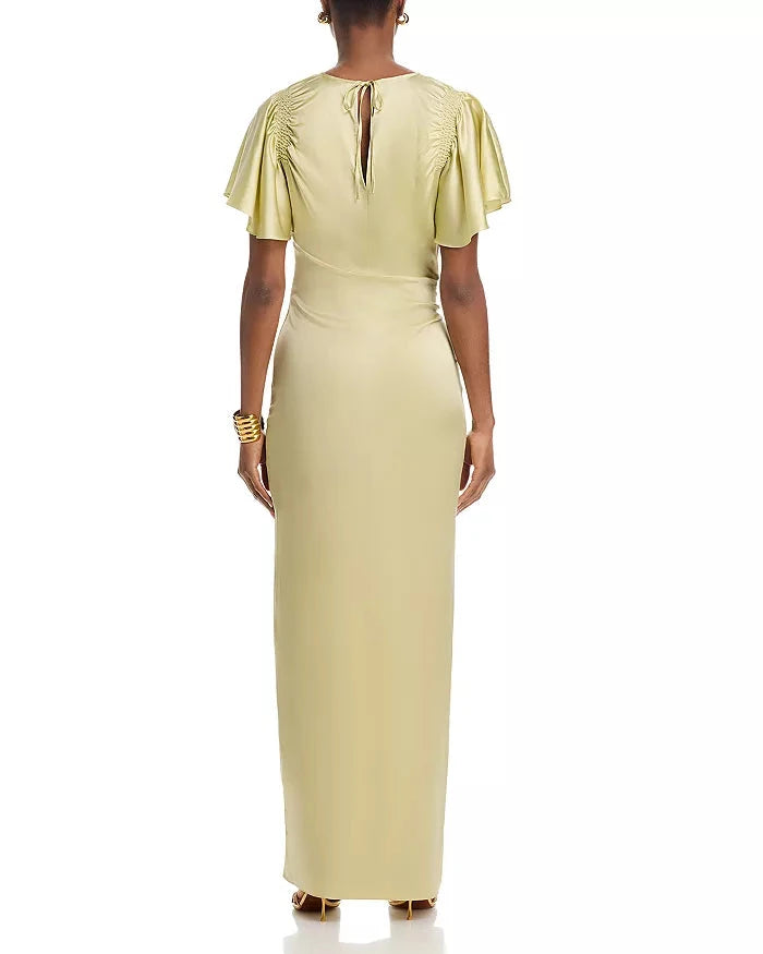 Huntleigh Dress Pistachio Dresses - Maxi Veronica Beard 