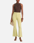 Carson Ankle Flare Pistachio Denim - Flare & Wide Leg Veronica Beard 