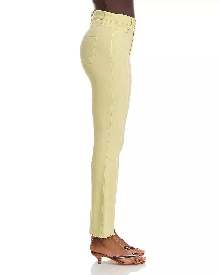 Carson Ankle Flare Pistachio Denim - Flare & Wide Leg Veronica Beard 