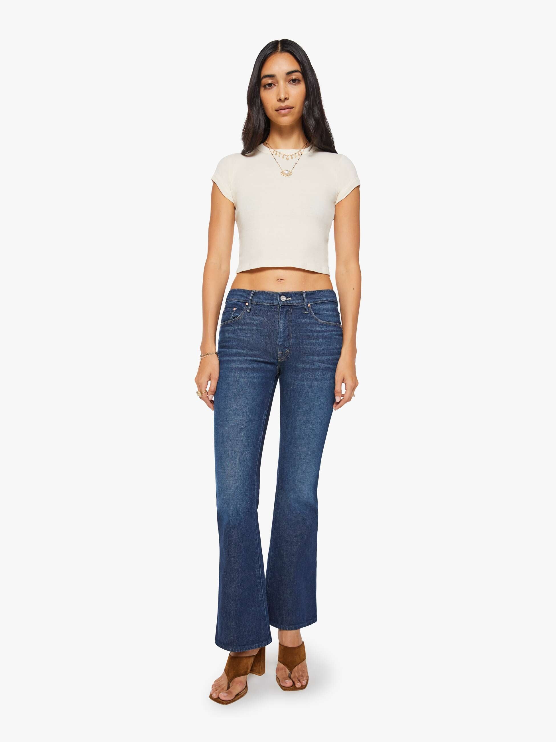 The Weekender Kicks And Riffs Denim - Flare &amp; Wide Leg Mother 