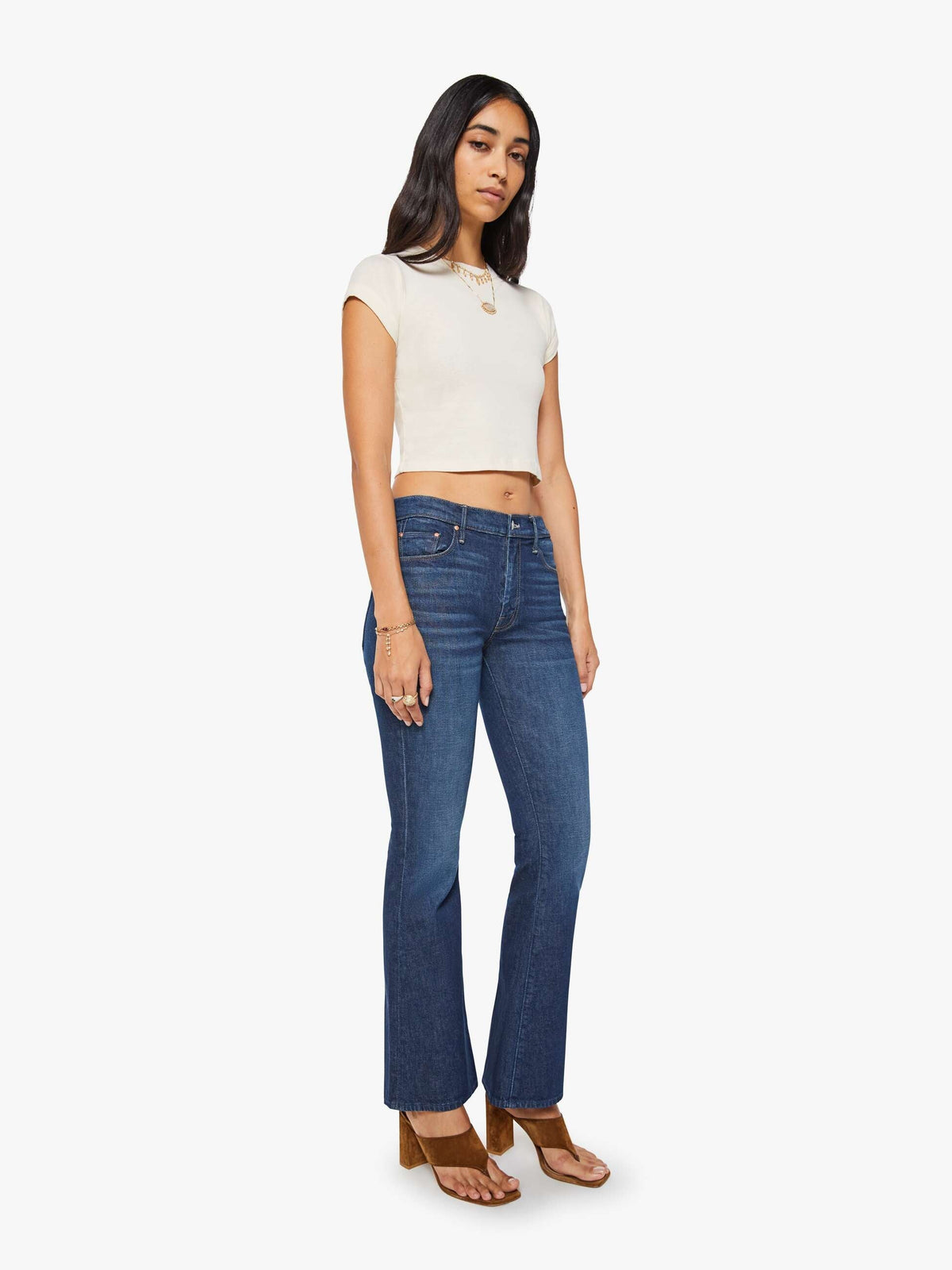The Weekender Kicks And Riffs Denim - Flare &amp; Wide Leg Mother 