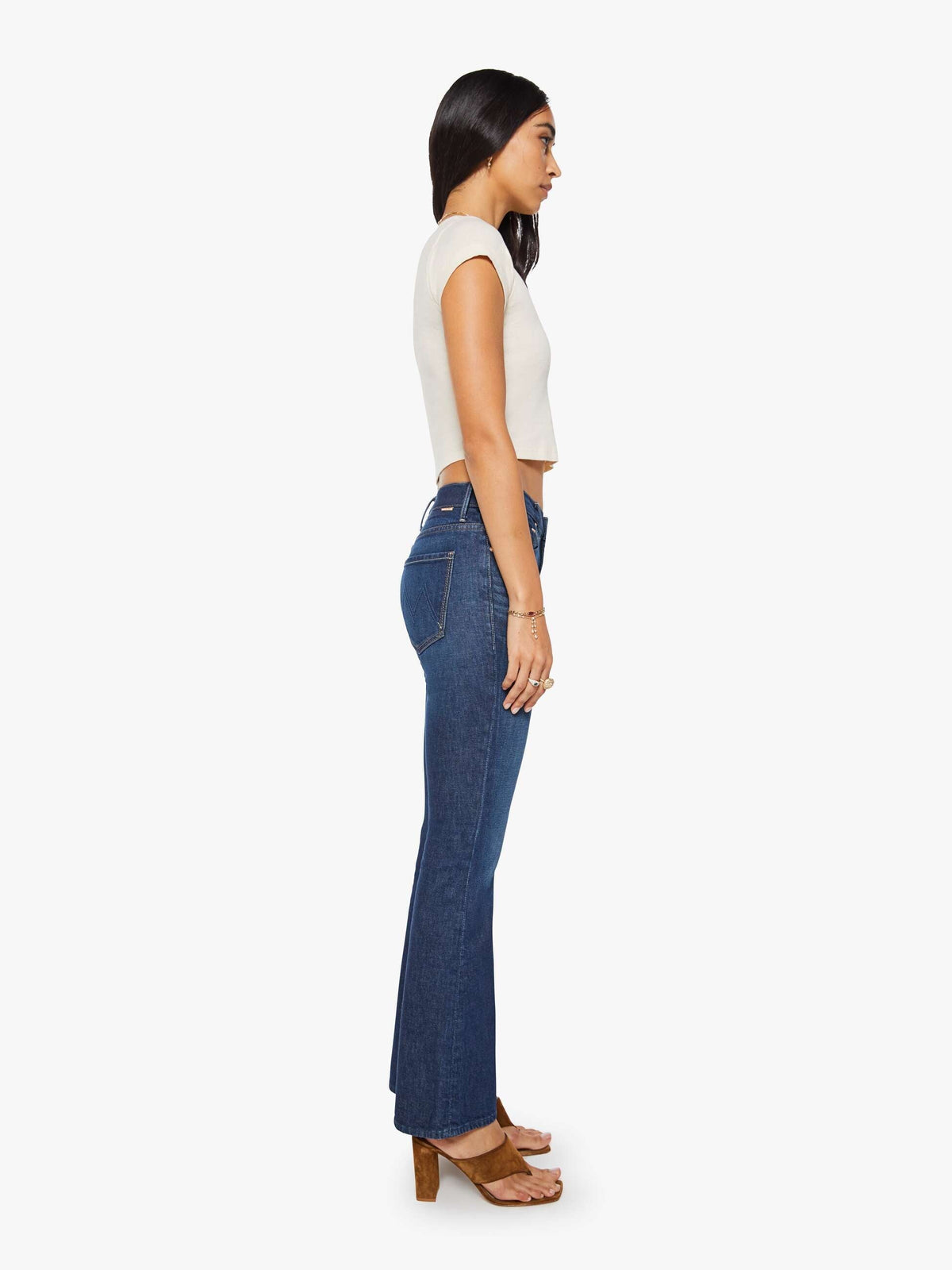The Weekender Kicks And Riffs Denim - Flare &amp; Wide Leg Mother 