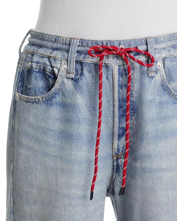 Miramar Terry Drawcord Wide Pant Brighton Denim - Flare & Wide Leg rag & bone 