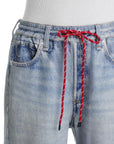 Miramar Terry Drawcord Wide Pant Brighton Denim - Flare & Wide Leg rag & bone 