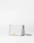 Crosby Ella Crossbody Oyster Metallic Crossbody MZ Wallace 