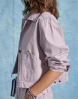Twill Utility Jacket Thistle Jackets Lilla P 