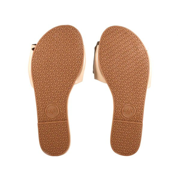 Rafie Bow Sandal Bistro Shoes - Sandals - Flat Sandals Solei Sea 