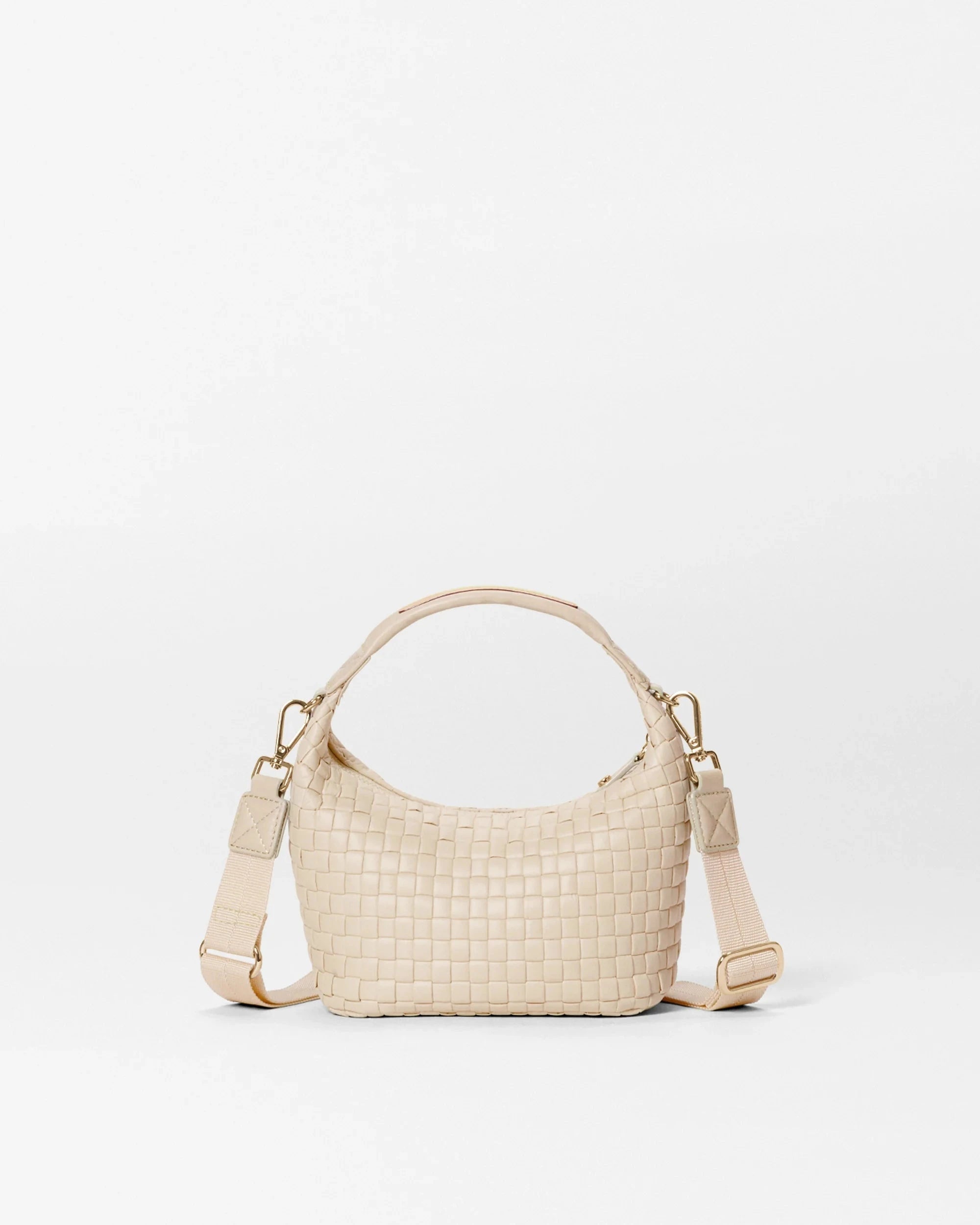 Mini Woven Hobo Buff Hobo & Shoulder MZ Wallace 