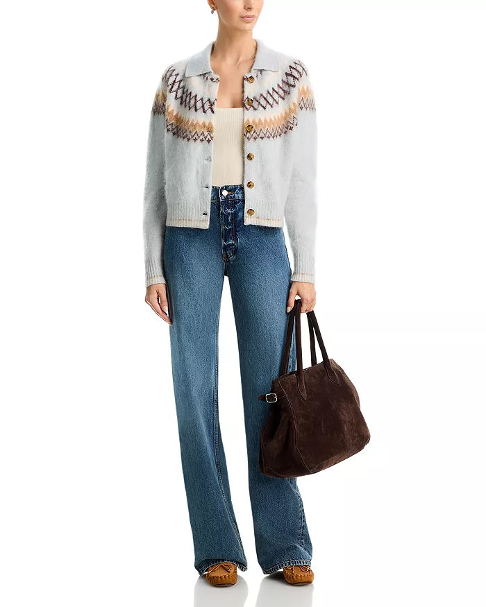 Grizzly Chalet Cardigan Marble Combo Sweater - Cardigans Guest in Residence 