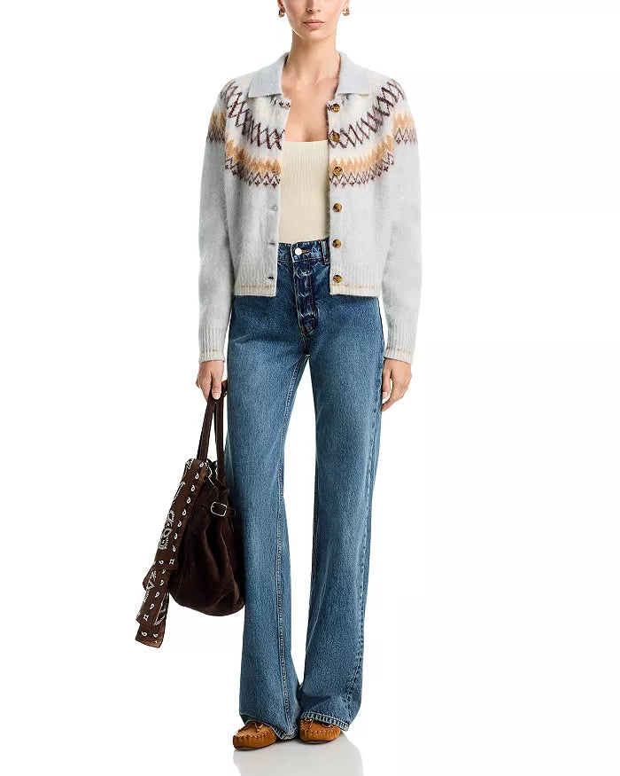 Grizzly Chalet Cardigan Marble Combo Sweater - Cardigans Guest in Residence 
