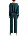 Bearitz Satin Top Dark Spruce Tops - Blouses Simkhai 