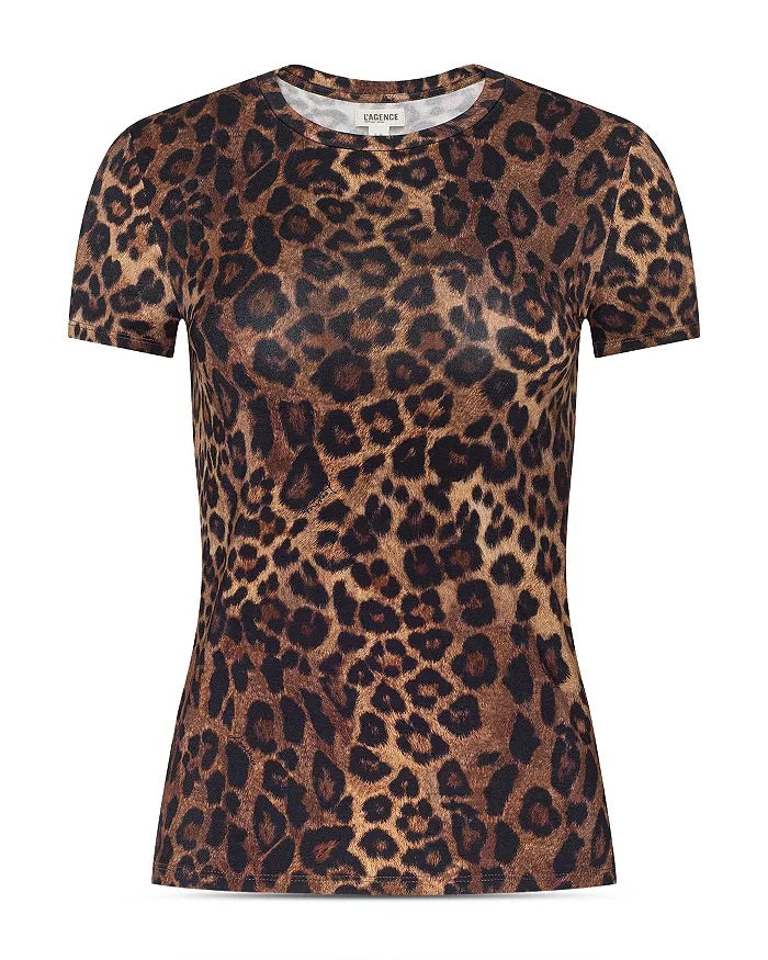 Ressi Fitted Crew Javan Leopard