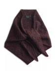 Jada Brushed Cashmere Bandana Scarf Dark Brown Scarves rag & bone 