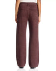 Miramar Terry Drawstring Wide Leg Pant Chocolate Pants - Sweatpants rag & bone 