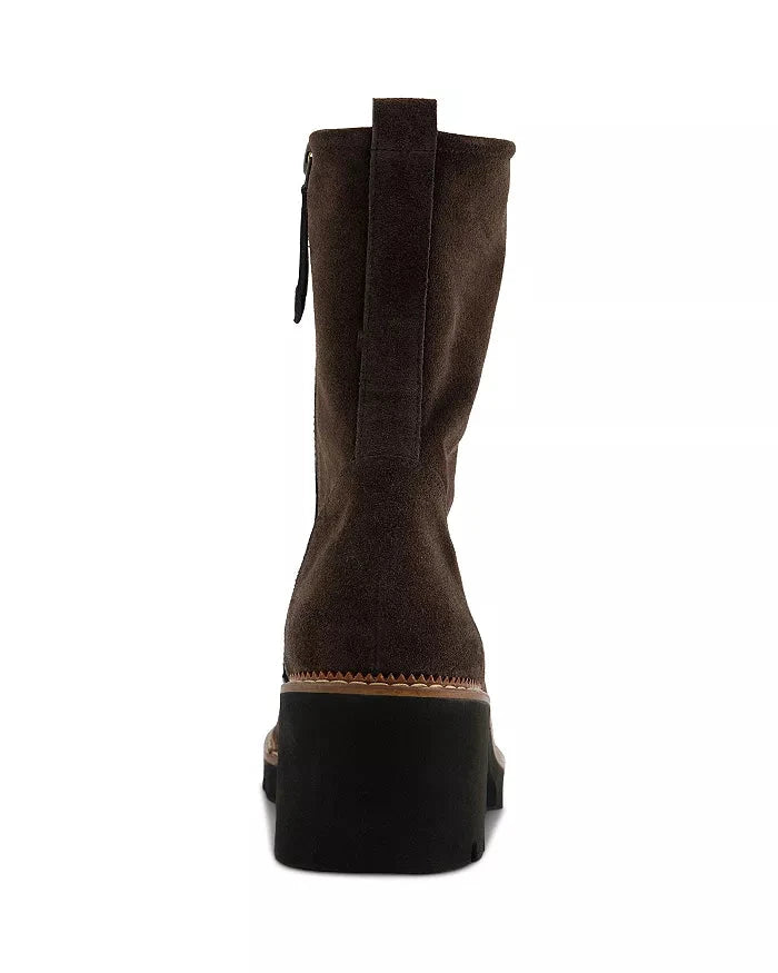 Wanda Boot Mocca Soft Suede Boots - Booties Paul Green 