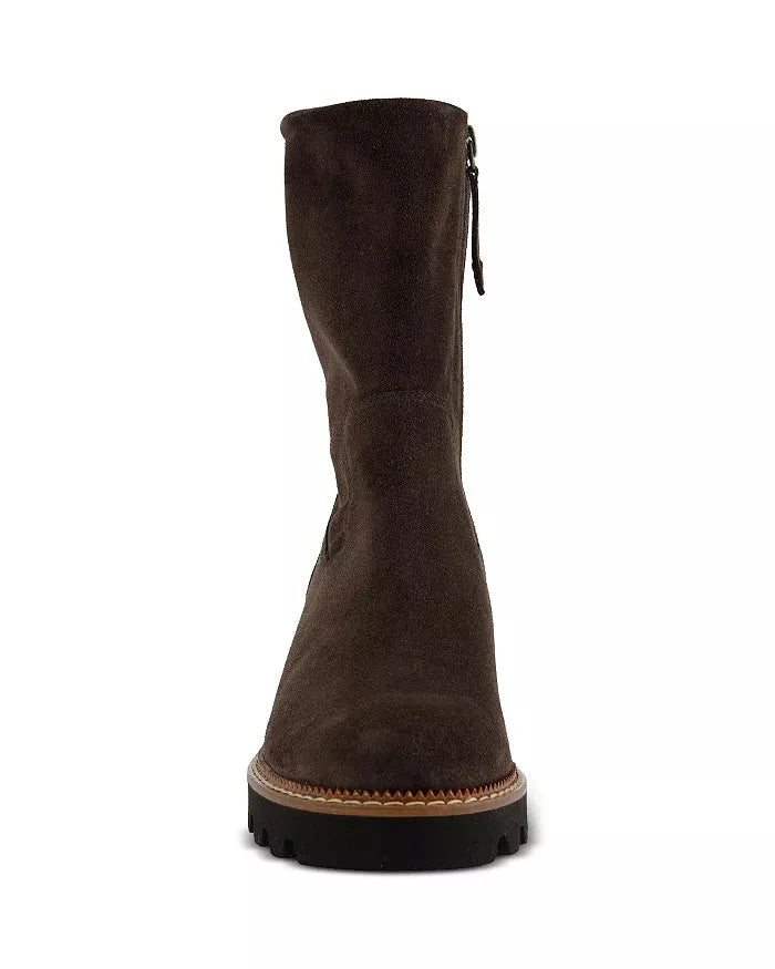 Wanda Boot Mocca Soft Suede Boots - Booties Paul Green 