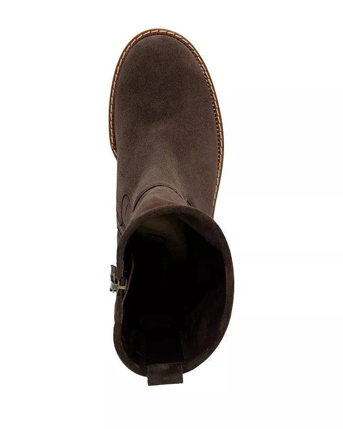 Wanda Boot Mocca Soft Suede Boots - Booties Paul Green 