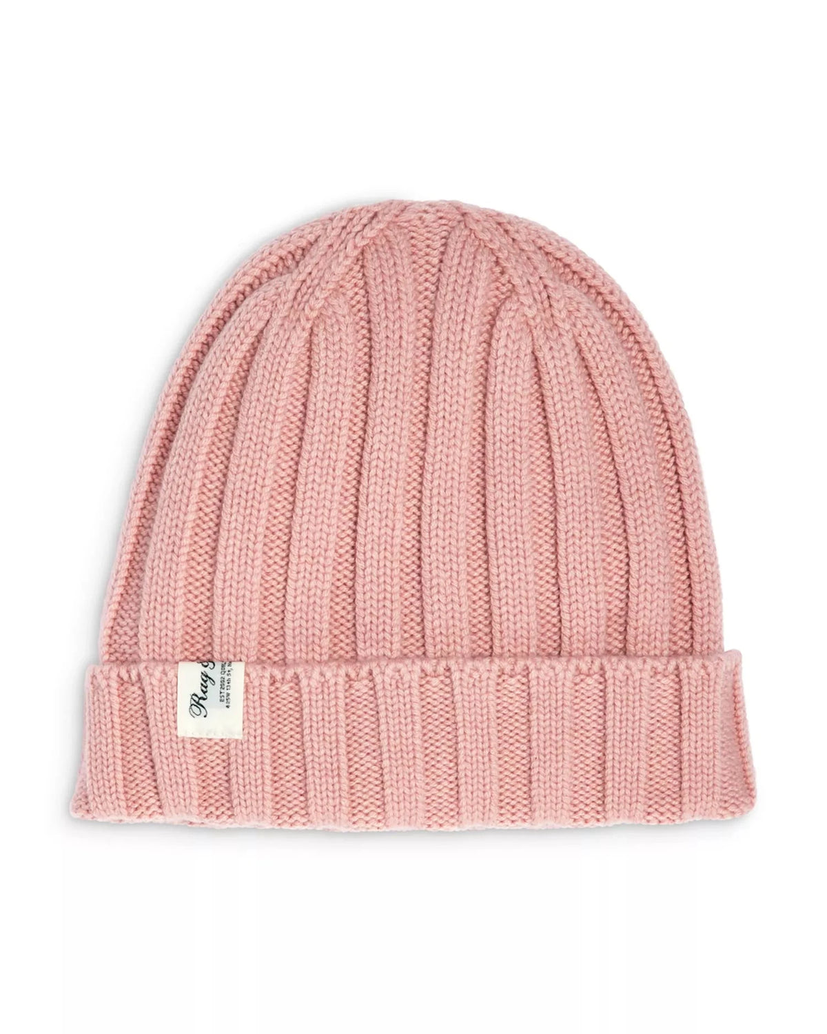 Cassidy Cashmere Beanie Pink Hats rag &amp; bone 
