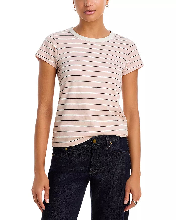 The Slub Stripe Tee Tops - Tees rag & bone 