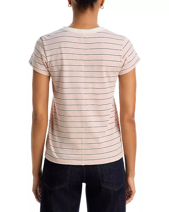 The Slub Stripe Tee Tops - Tees rag & bone 