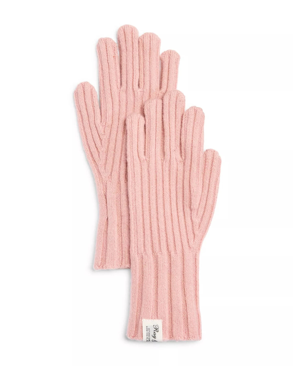 Cassidy Cashmere Gloves Pink Gloves rag &amp; bone 
