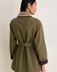 Langham Dickey Coat Army Jackets - Dickey Veronica Beard 