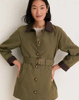 Langham Dickey Coat Army Jackets - Dickey Veronica Beard 