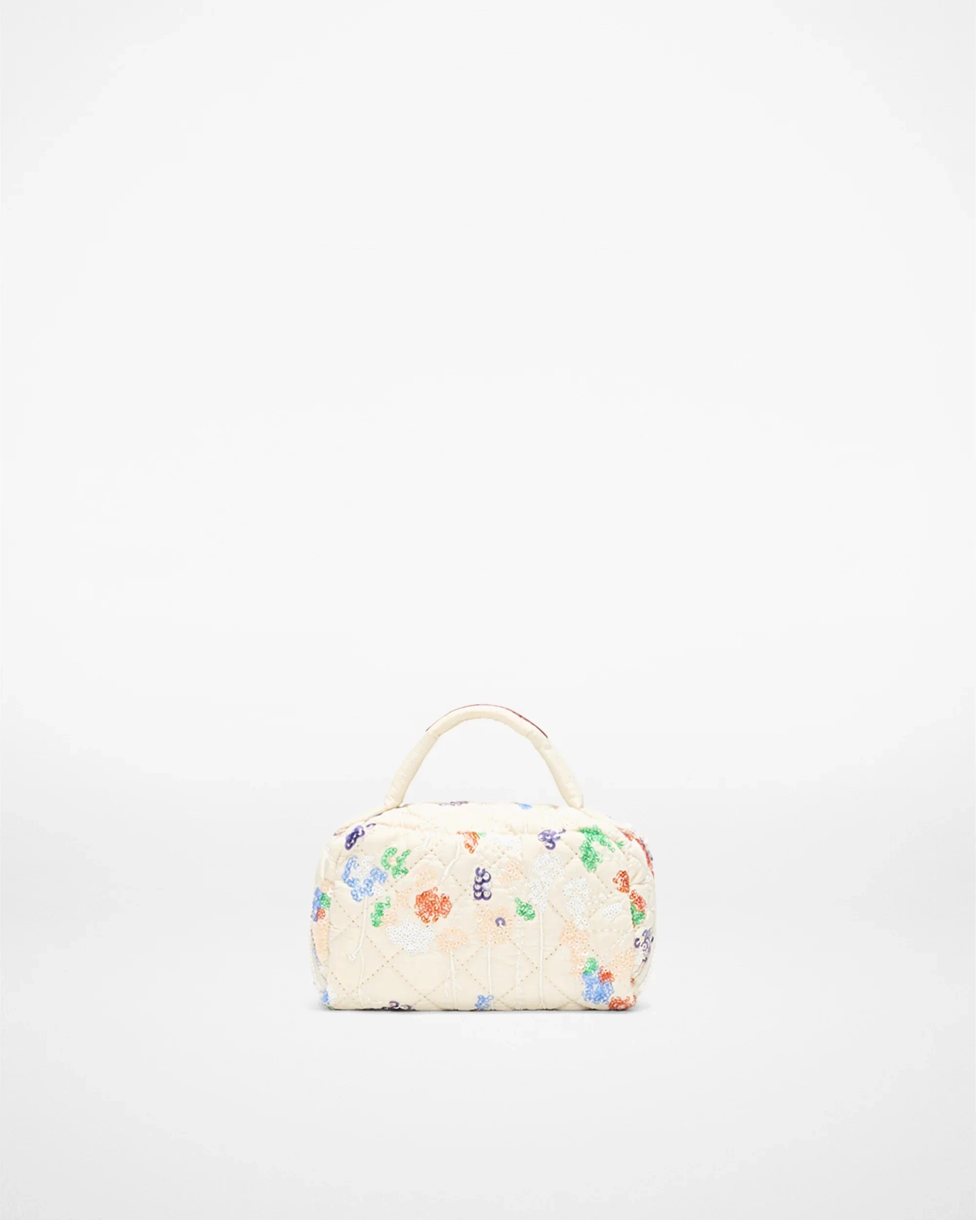 Mini Accordion Jewelry Case Eden Sequin Cosmetic MZ Wallace 