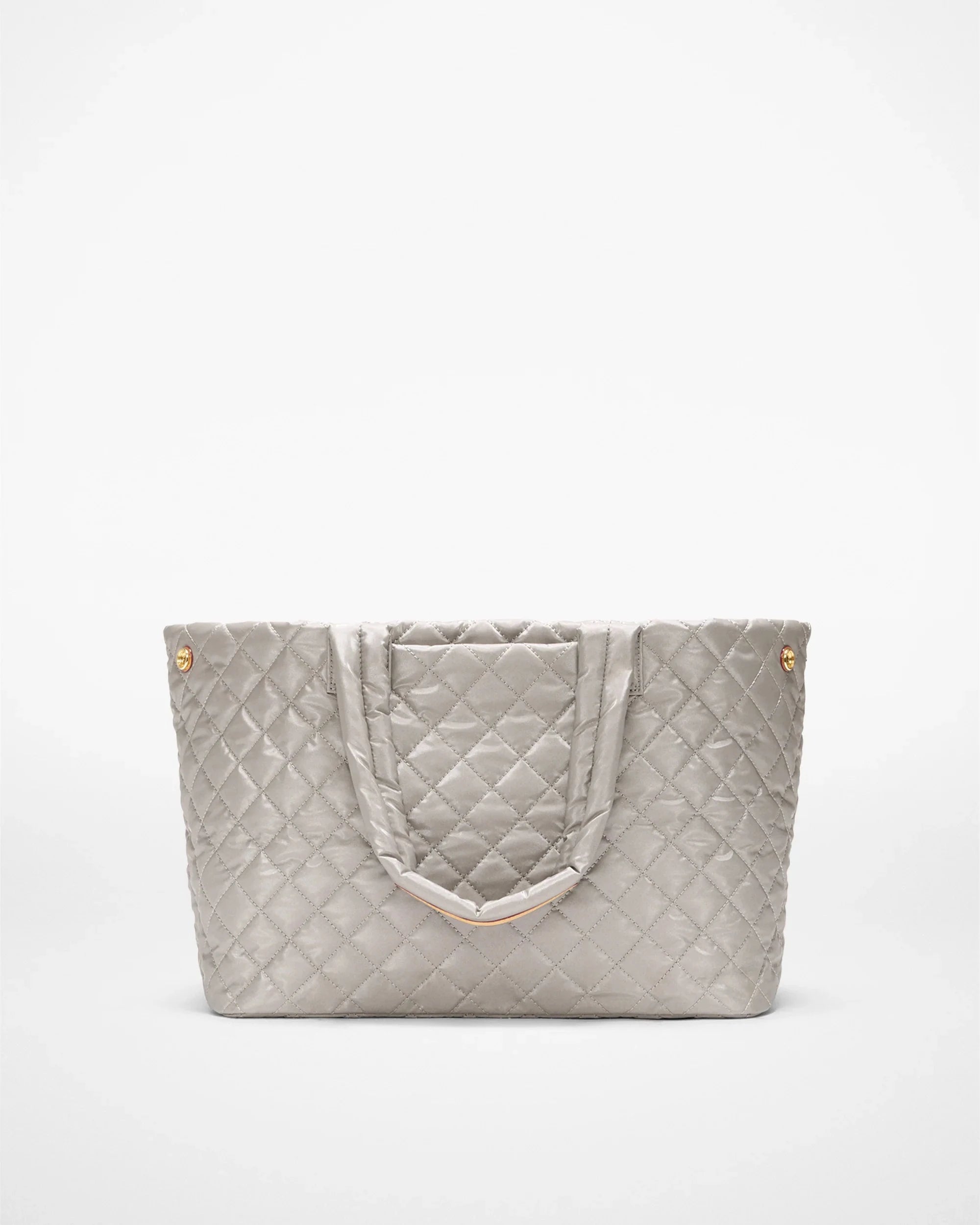 Medium Metro City Tote Sable Pearl Metallic Tote & Satchel MZ Wallace 