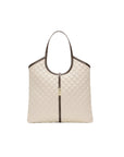 Large Astor Tote Sandy Linen Tote & Satchel MZ Wallace 