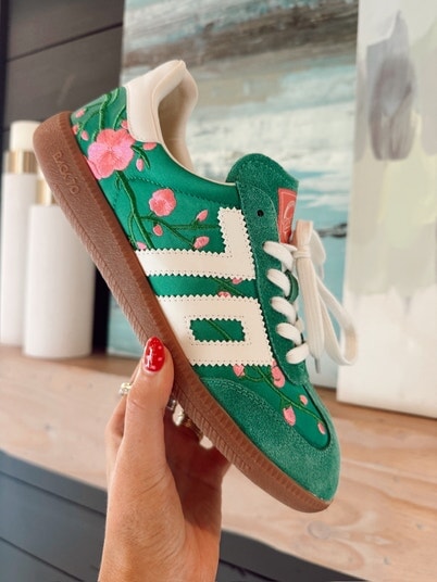 Ghost C26 Sneaker Floral Green Sneakers Back 70 