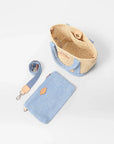 Mini Crochet Tote Crochet/Light Denim Tote & Satchel MZ Wallace 