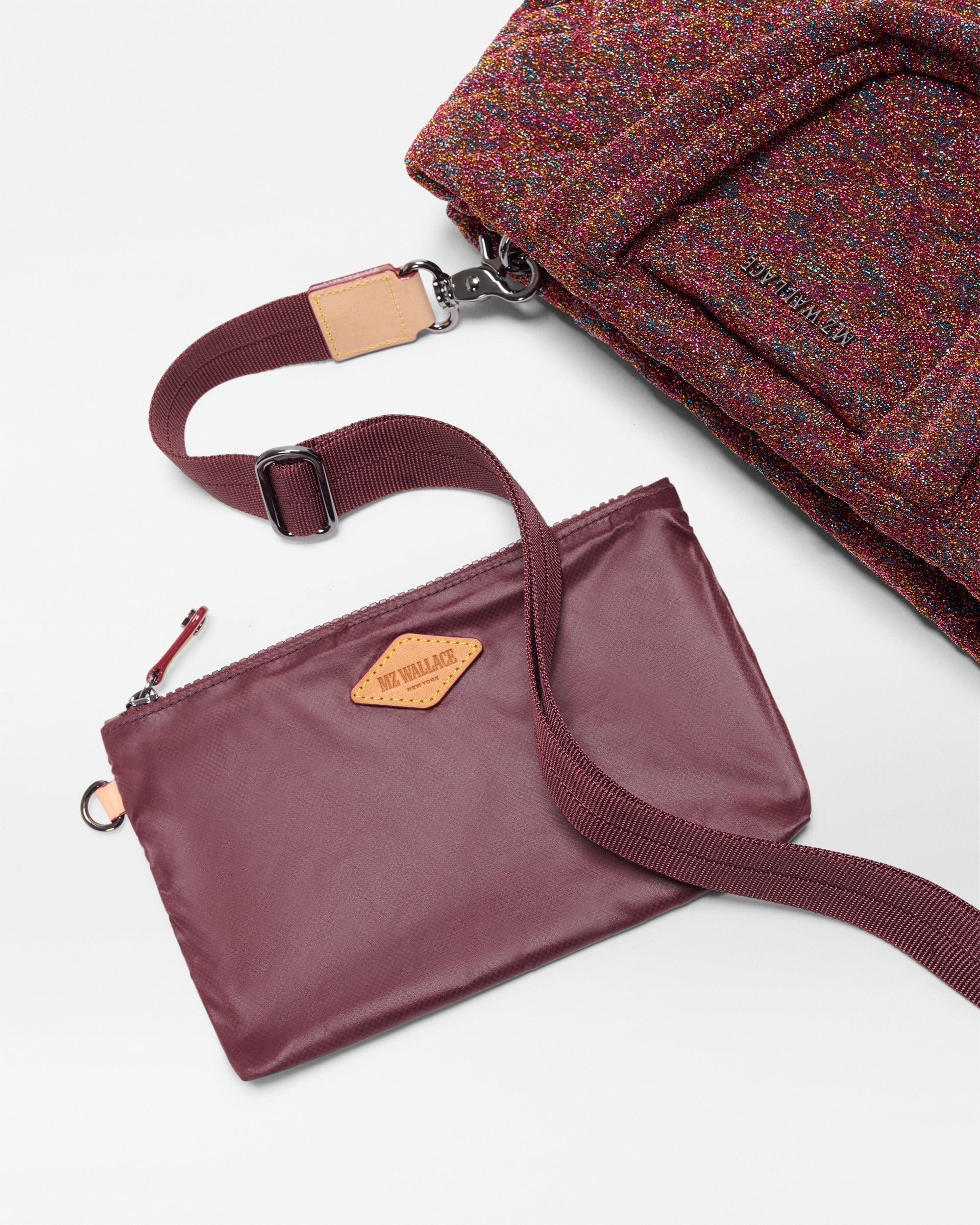 Small Metro City Tote Fire Opal Shimmer Tote & Satchel MZ Wallace 