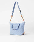 Small Sutton Deluxe Novelty True Light Denim Hobo & Shoulder MZ Wallace 