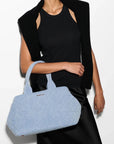 Medium Metro City Tote True Light Denim Tote & Satchel MZ Wallace 