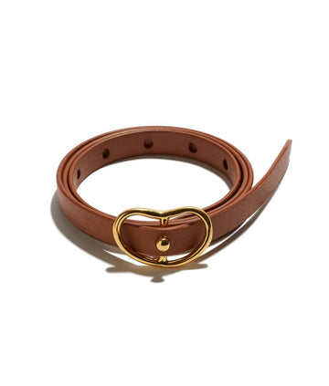 Skinny Georgia Belt Tan Accessories - Belts Lizzie Fortunato Jewels 
