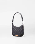 Mini Crosby Sienna Black Stud Hobo & Shoulder MZ Wallace 