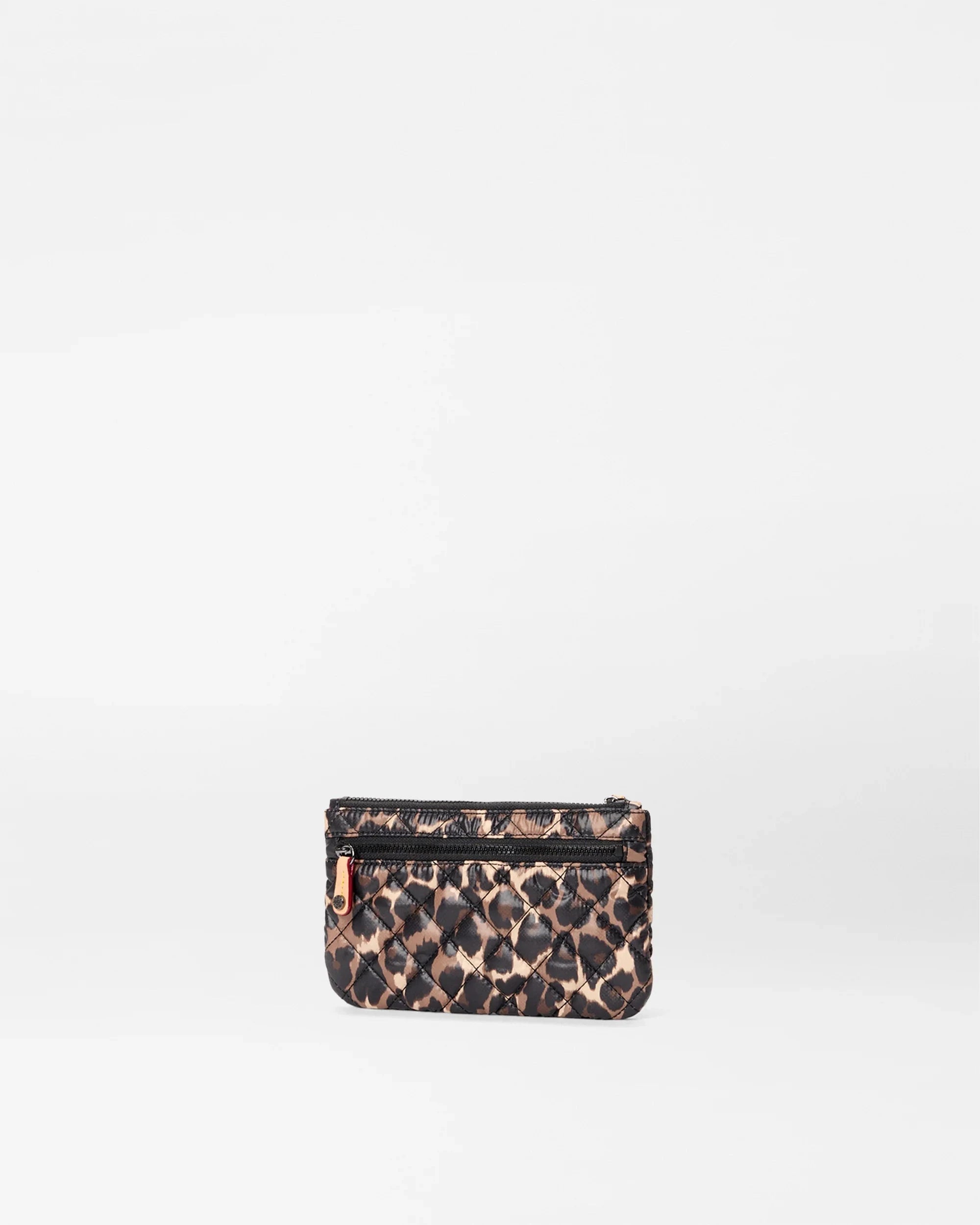Flat Metro Wristlet Leopard Wallets MZ Wallace 