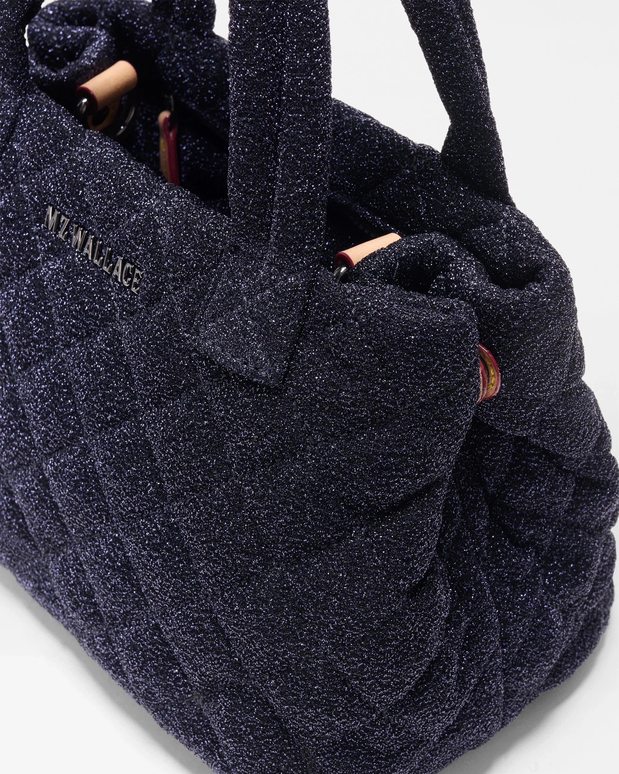 Mini City Tote Midnight Shimmer Tote & Satchel MZ Wallace 